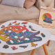 Puzzle bois - Le Loup Hurleur - Boite en bois