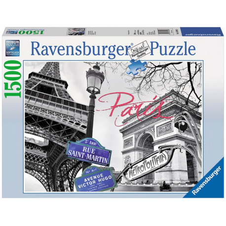 Puzzle 1500 pièces - Ravensburger - Paris, mon Amour