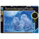 Puzzle 500 pièces - Ravensburger - Chouettes au Clair de Lune