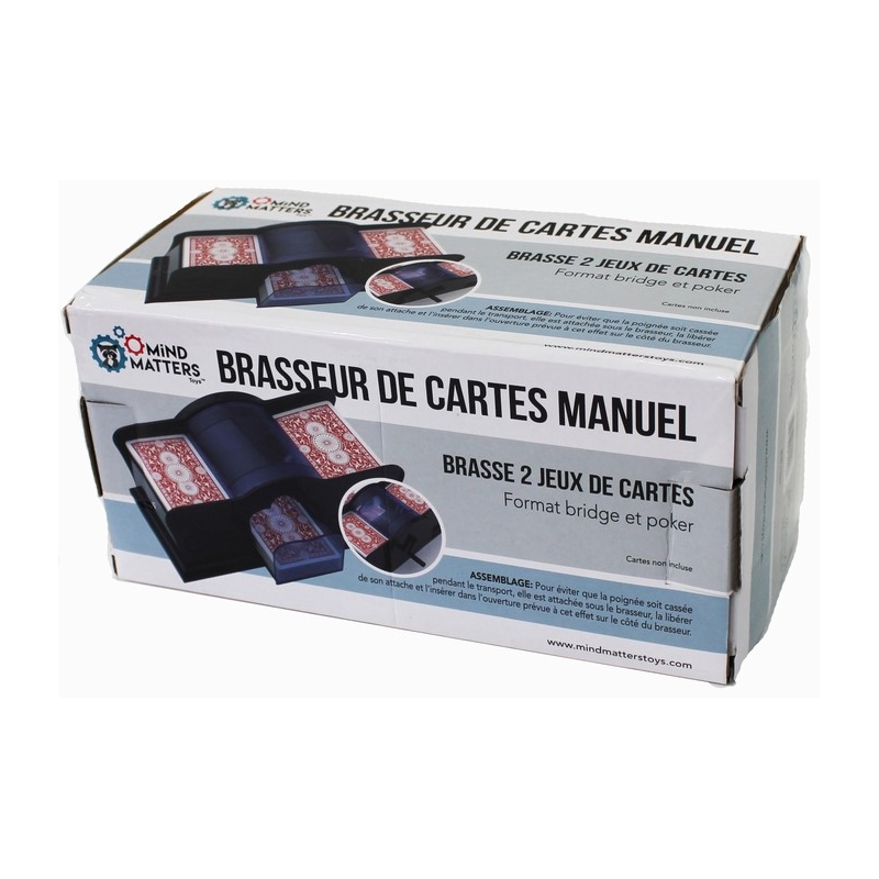 Mélangeur électrique de cartes bridge et poker - Accessoire Toulet