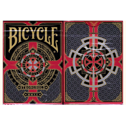 Jeu de 54 cartes Bicycle Stronghold Crimson