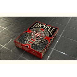 Jeu de 54 cartes Bicycle Stronghold Crimson
