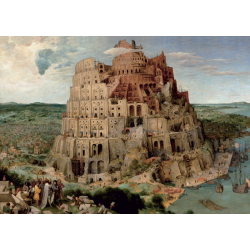 Puzzle 1000 pièces Piatnik Bruegel - La Tour de Babel