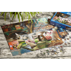 Puzzle 1000 pièces Gibson -Snoozing in the Shed