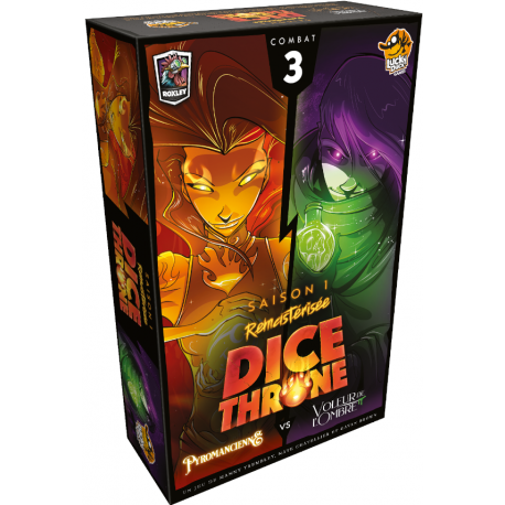 Dice Throne S1 - Pyromancienne VS Voleur de l’Ombre