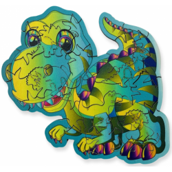 Puzzle bois Enfant - Le Petit T-rex