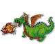 Puzzle bois Enfant - Le Gentil Dragon
