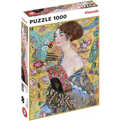 Puzzle 1000 pièces Piatnik - Klimt - Dame a l'éventail