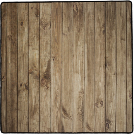 Tapis de jeu 93x93 Wood Texture