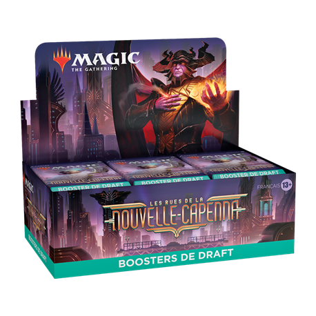 Magic - Boite de 36 Boosters de draft Les rues de la Nouvelle Capenna VF