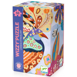 Wizzy Puzzle 50 pièces - L'Oiseau Etincelant