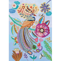 Wizzy Puzzle 50 pièces - L'Oiseau Etincelant