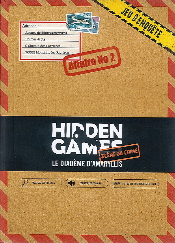 Acheter jeu de société Hidden Games Le Diadème d'Amaryllis