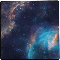 Tapis de jeu 60x60 Blue Galaxy