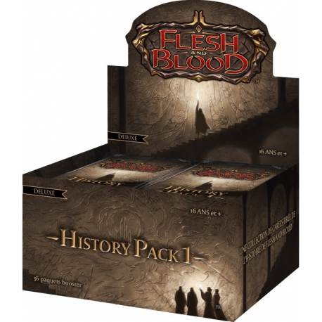 Flesh and Blood - Boite de 36 Boosters History Pack 1 Black Label VF