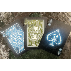 Jeu de 54 cartes Bicycle Starlight Earth Glow