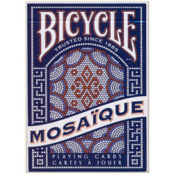 Jeu de 54 cartes Bicycle Mosaique