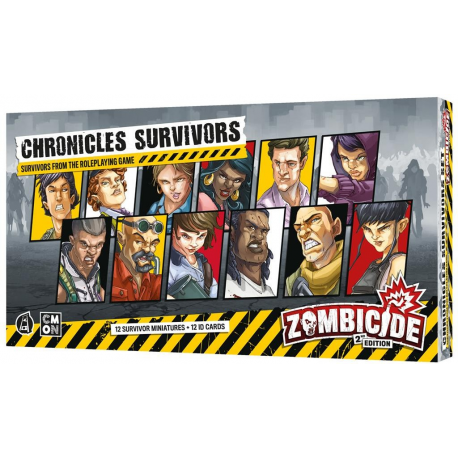 Zombicide (Saison 1) - 2ème Edition : Survivants de Chronicles