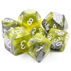 Set de 7 dés - Fusion - Amber Shard