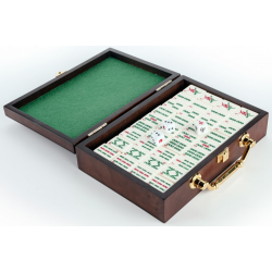 Petit Mahjong Boite Bois (Tuile 20x27x10)