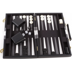 Backgammon 38cm simili cuir