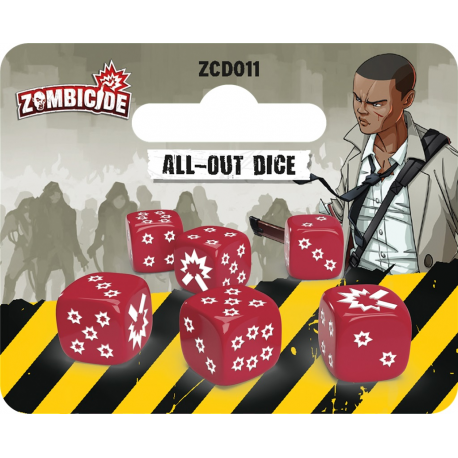 Zombicide - Set de dés All-Out