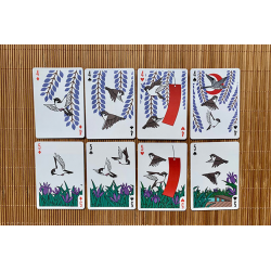Jeu de 54 cartes Bicycle Sparrow Hanafuda Fusion