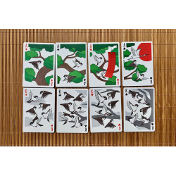 Jeu de 54 cartes Bicycle Sparrow Hanafuda Fusion