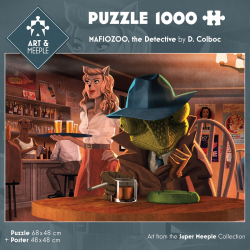 ART&MEEPLE – Puzzle 1000 pièces 68x48cm Tichu