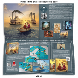 ART&MEEPLE – Puzzle 1000 pièces 68x48cm Mississippi Queen