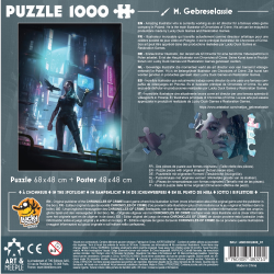 ART&MEEPLE – Puzzle 1000 pièces 68x48cm Chronicles of Crime 2400