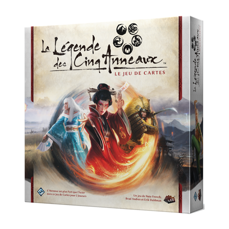 La légende des Cinq Anneaux - le jeu de cartes