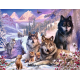Puzzle 2000 pièces - Ravensburger - Loups dans la Neige