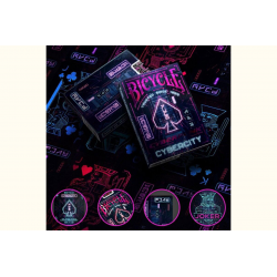 Jeu de 54 cartes Bicycle Cybercity