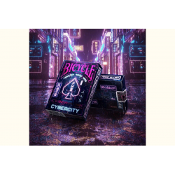 Jeu de 54 cartes Bicycle Cybercity