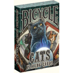 Jeu de 54 cartes Bicycle Cats