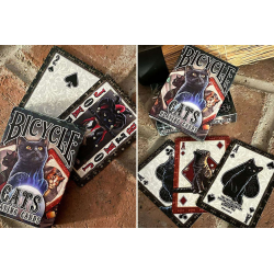 Jeu de 54 cartes Bicycle Cats