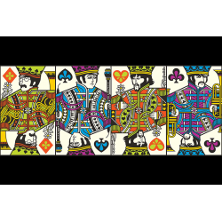 Jeu de 54 cartes Theory 11 The Beatles Orange