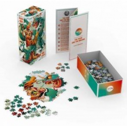 Puzzle Iello - 1000 pièces -The Tiger & The Dragon