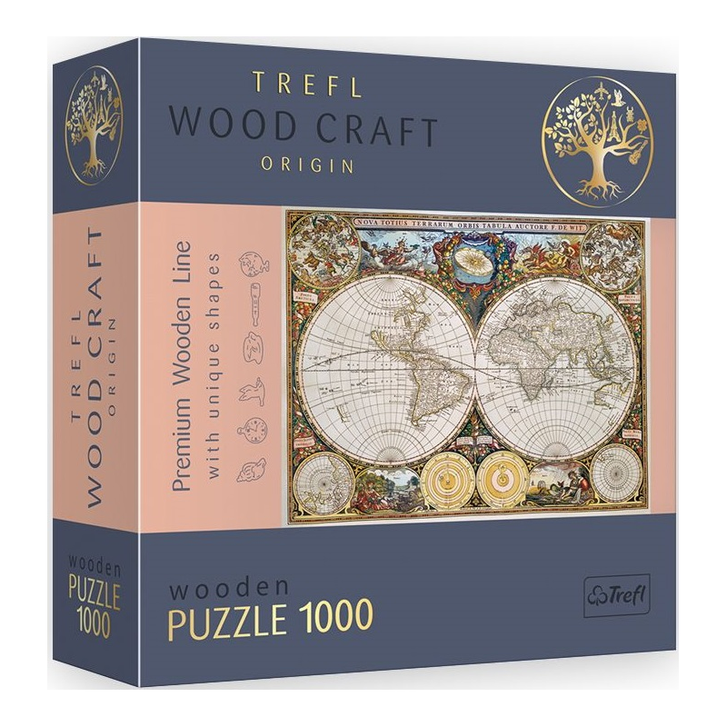 Acheter un puzzle en bois Wood Craft 1000 pièces