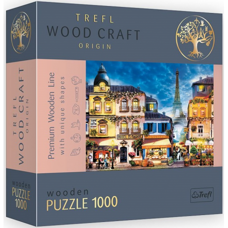 Puzzle bois Wood Craft 1000 pièces- French Alley