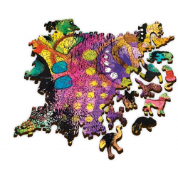 Puzzle bois Wood Craft 1000 pièces- Colorful Cat