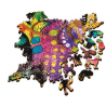 Puzzle bois Wood Craft 1000 pièces- Colorful Cat