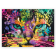 Puzzle bois Wood Craft 1000 pièces- Colorful Cat