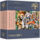 Puzzle bois Wood Craft 500 pièces - Wild Cats in the Jungle