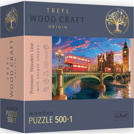 Puzzle bois Wood Craft 500 pièces - London