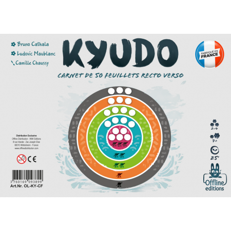 Kyudo - Recharge Carnet de 50 feuilles