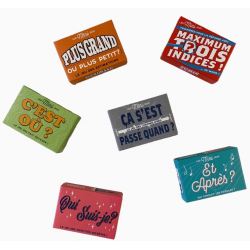 Mini jeu au hasard format boite d'Allumettes