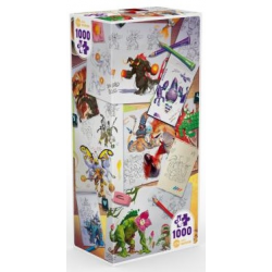 Puzzle Iello - 1000 pièces - Elemental Dragon Hatchery