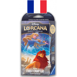 Disney Lorcana Starter Deck Aurore et Simba (Saphir / Acier) en Français